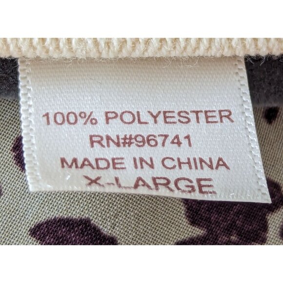 Belle Du Jour Women size XL Purple Sheer Rave Flutter Ruffle Disco Flowy Dress - Picture 9 of 15